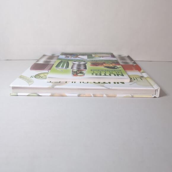 Lot of 2 Nutribullet Books Life Changing Recipes User Guide & Recipe Book - Picture 12 of 12